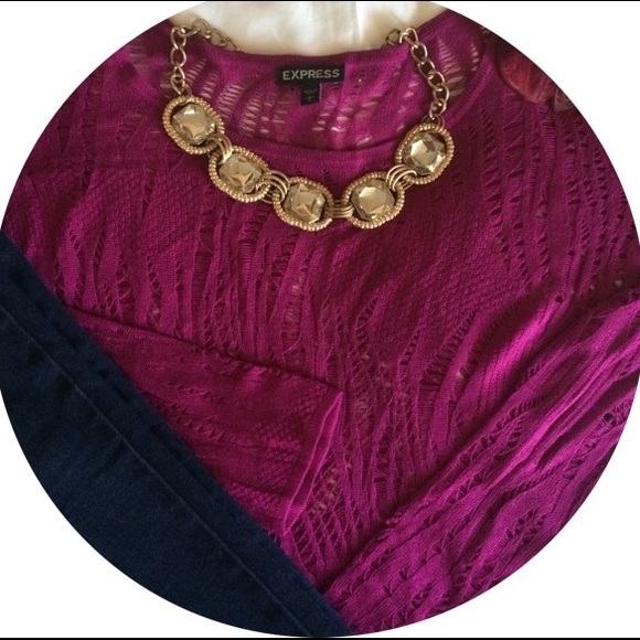 Express knit sweater