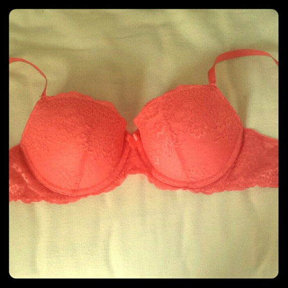 Pink bra