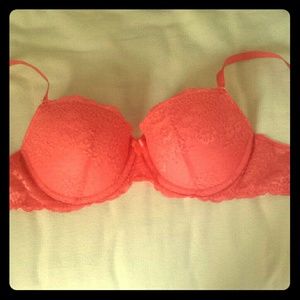 Pink bra