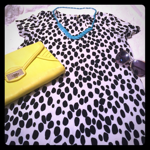 H&M Dalmatian Print Dress
