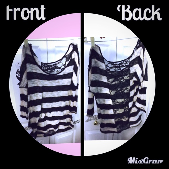 Black and white stripes