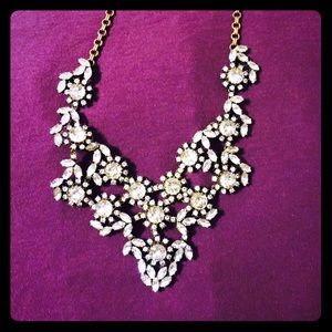 J. Crew diamond necklace