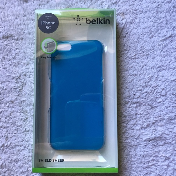 New Blue Belkin iPhone 5c Case