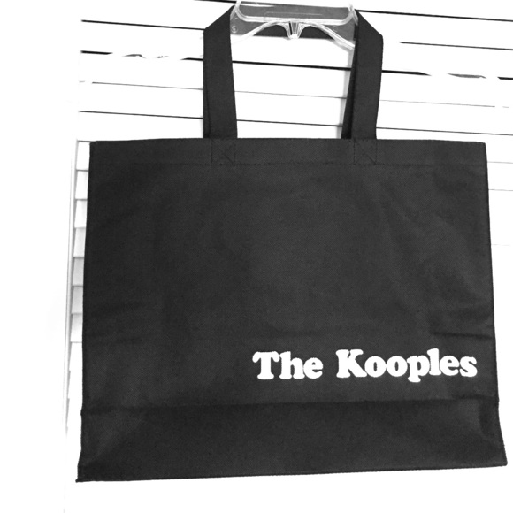 The Kooples Fabric Shopping Bag