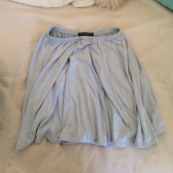 BRANDY MELVILLE baby blue skater skirt