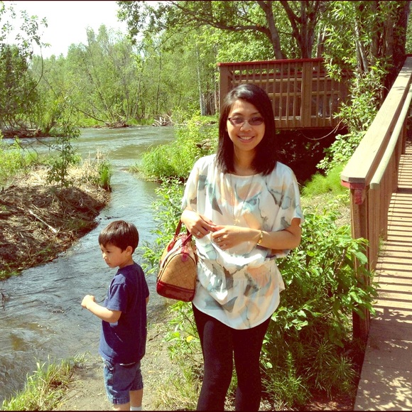 Additional picture per request. L.A.M.B. Handbag.