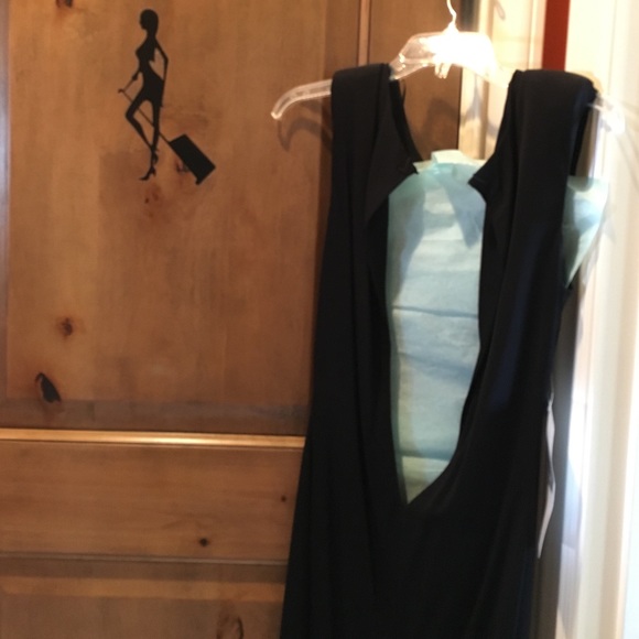 ABS Allen Schwartz Collection black dress - Picture 3 of 4