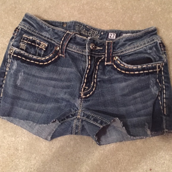 Miss Me shorts, 31 inseam.