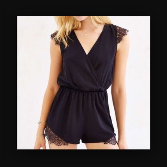 Kimchi blue lace romper