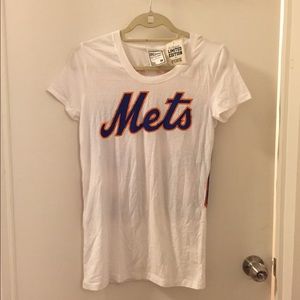 Victoria's Secret PINK NY Mets Shirt NEW with tags