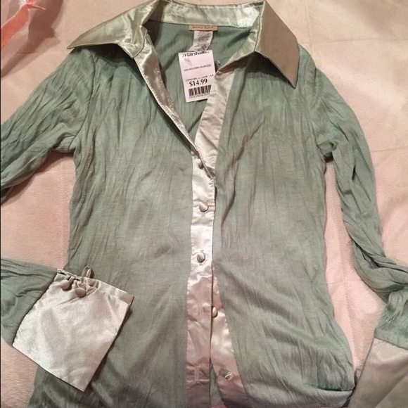 Mint blouse