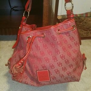 Red Dooney and Burke Bucket Bag