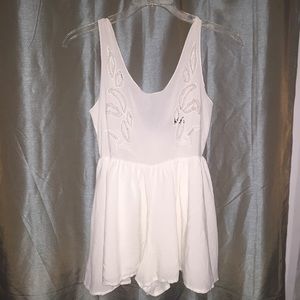 LF white romper