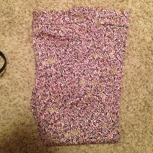 The Limited Drew Fit Pattern Crop Pants!