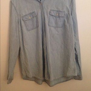 Old Navy Lightwash Jean Button-Down