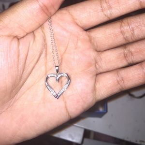 pagoda heart necklace