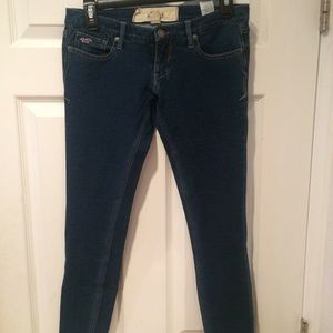 New dark denim jeggings