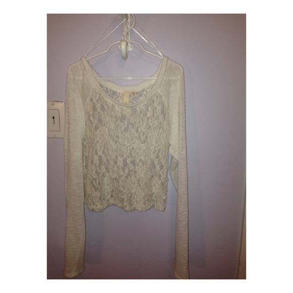 A laced blouse from Abercrombie