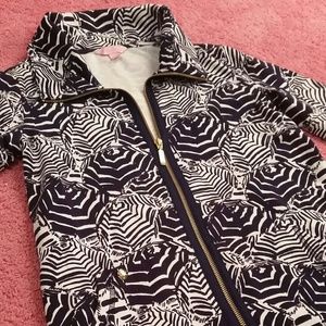 NWT lilly pulitzer cabana boy zip up! Xs