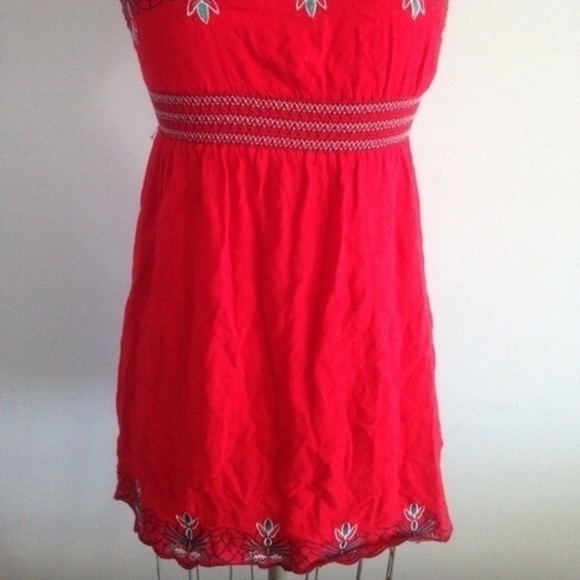 Strapless sun dress