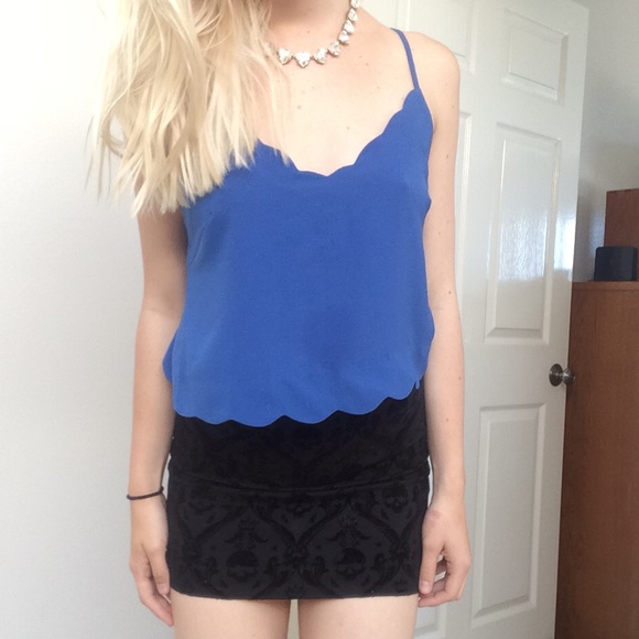 Chic Zara Skull Mini Skirt