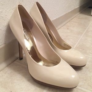 Ivory heels ON HOLD