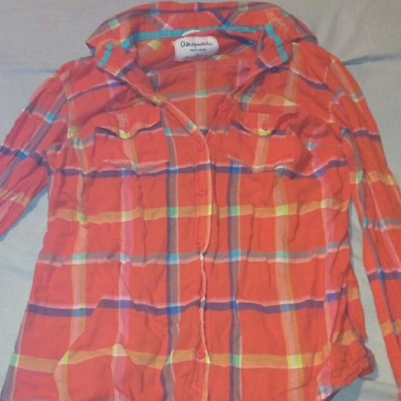 Plaid long sleeve aeropostale shirt