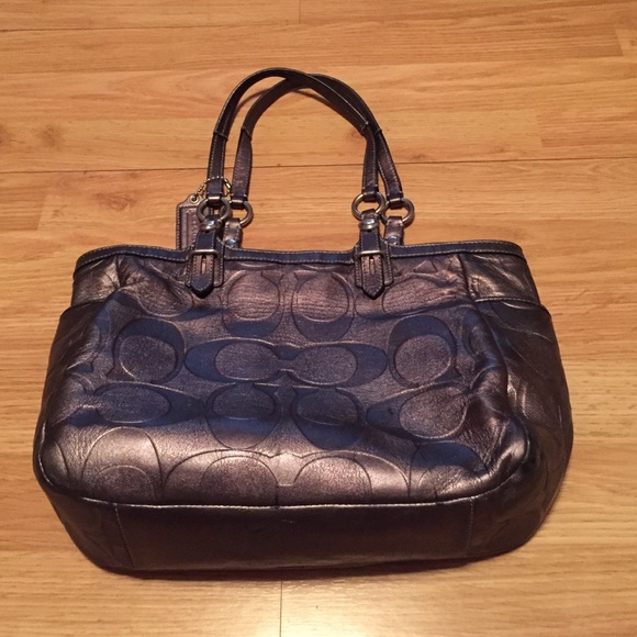 Coach Graphite Tote