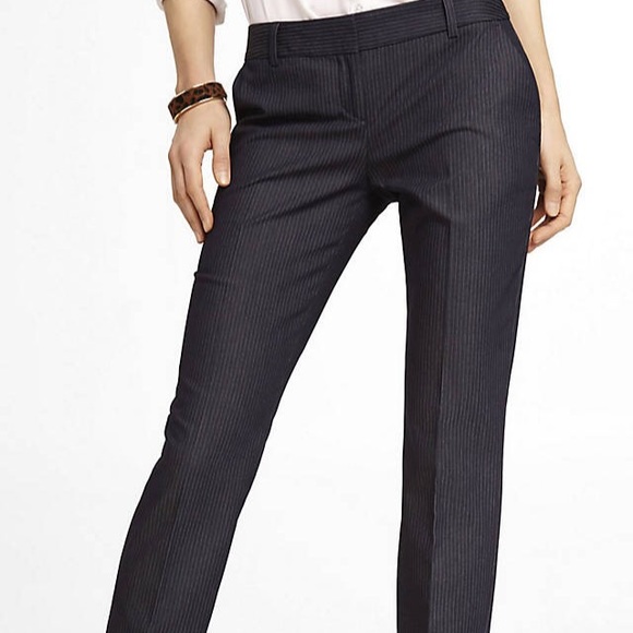 PreLoved Pin Stripe Ankle Pant sz10