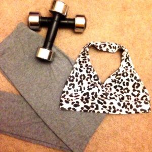 Leopard Sports Bra NWOT