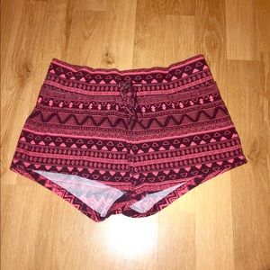 H&M tribal shorts