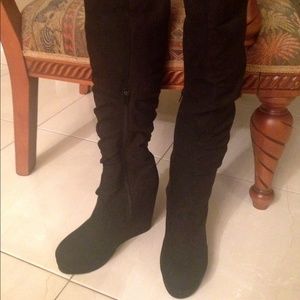 Knee-high boots