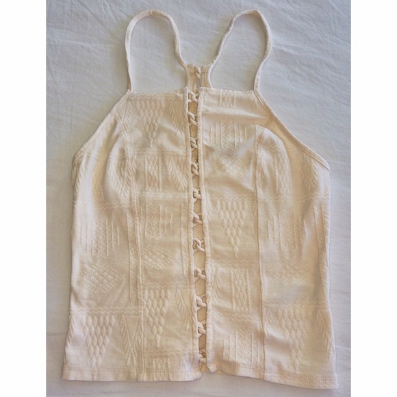 Urban Outfitters Off White Tank Top