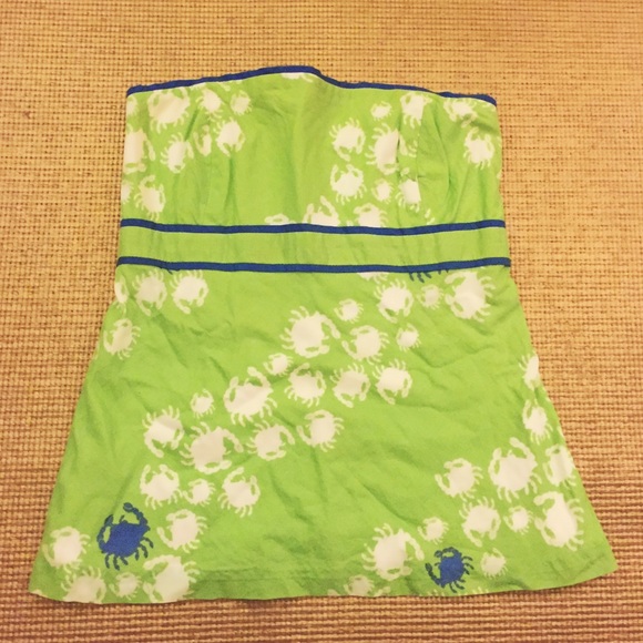 Lilly Pulitzer sz0 Strapless Top