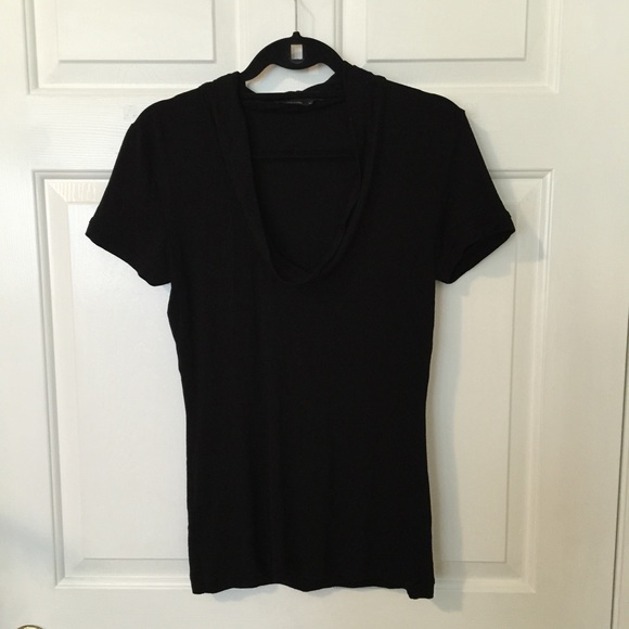 BCBG cowl neck top