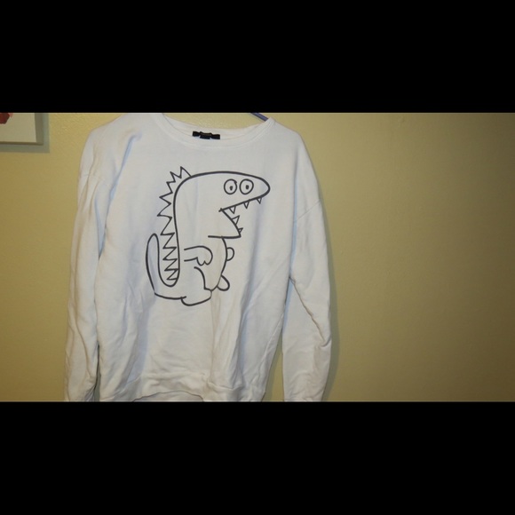Forever 21 Dinosaur Crew Neck