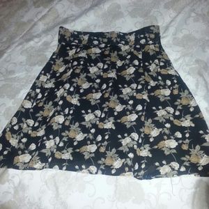 Flowered skirt