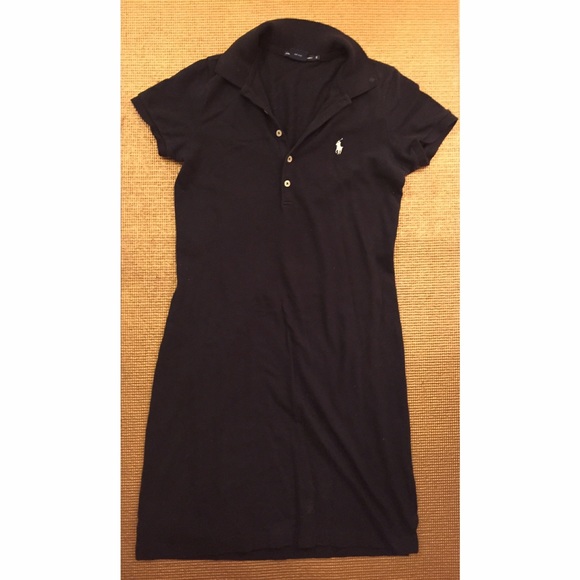 Ralph Lauren navy polo dress SzSmall