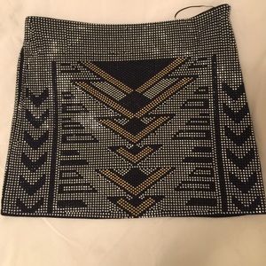 Sparkling short skirt😍