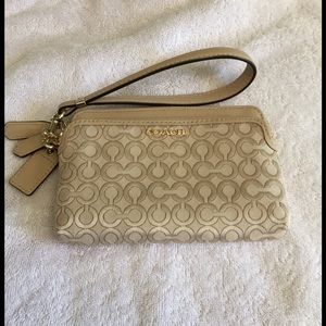 Coach wristlet