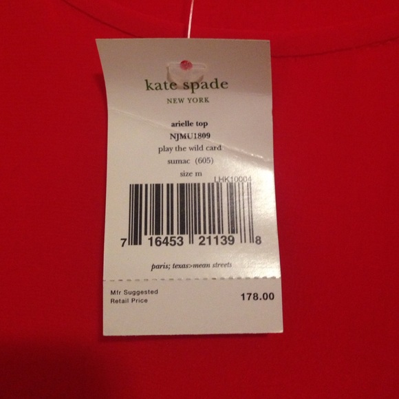 Kate Spade Blouse - Picture 3 of 3
