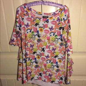 ✨🌸TRADED🌸✨Hot Mess Long sleeve w/exposed elbow