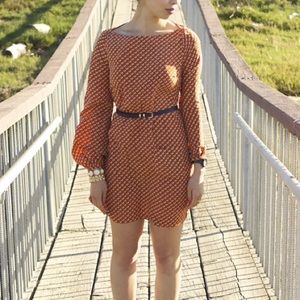 Forever 21 Elephant print dress XS