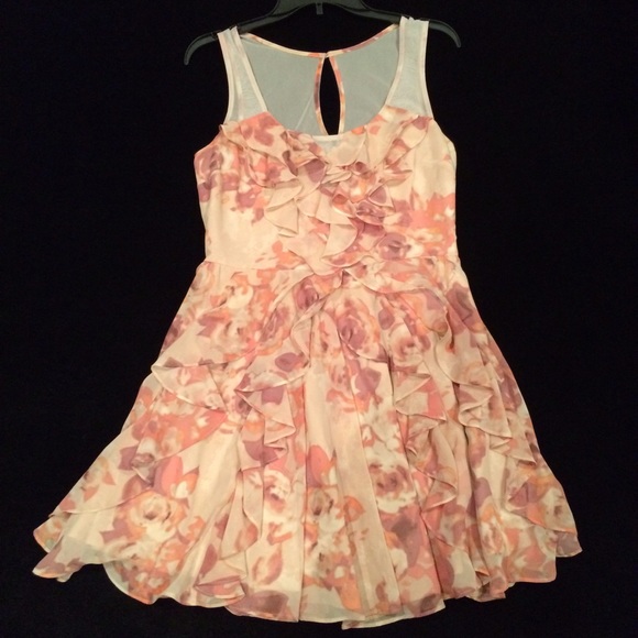 Pink Floral Dress