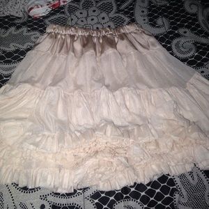 Light Pink Reversible Petticoat Skirt - AA