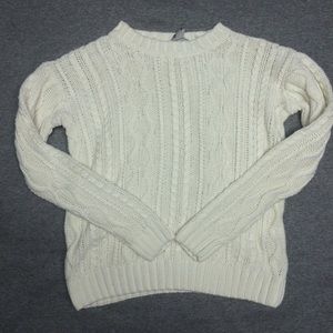 Asos cable knit fisherman sweater size 2