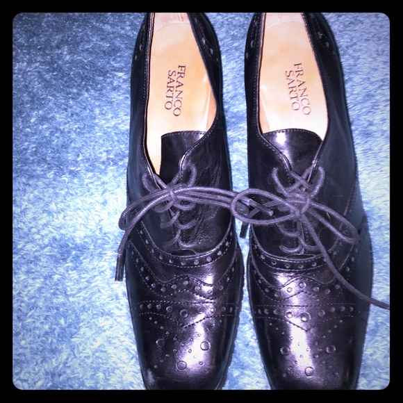 Franco Sarto leather shoes 🎀 Wing tips perfect