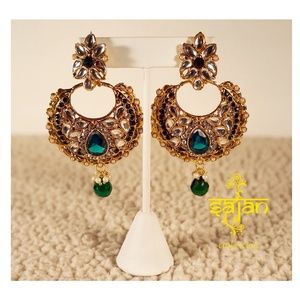 Kundan earrings