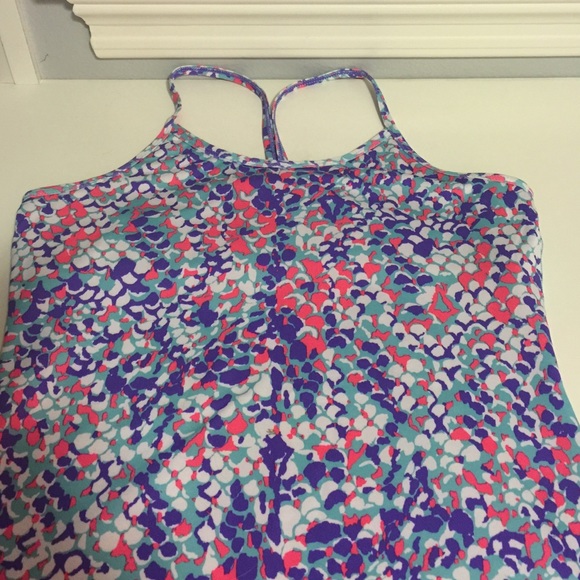 Colorful Lululemon Kids Tight WorkOut Shirt