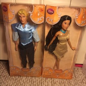 Pocahontas & John Smith barbies // Disney